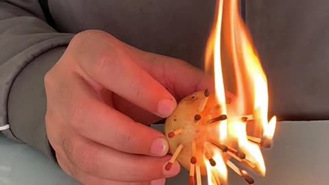 Experiment: Cooking Potatoes in a Fun and Unusual Way! 🥔🔥