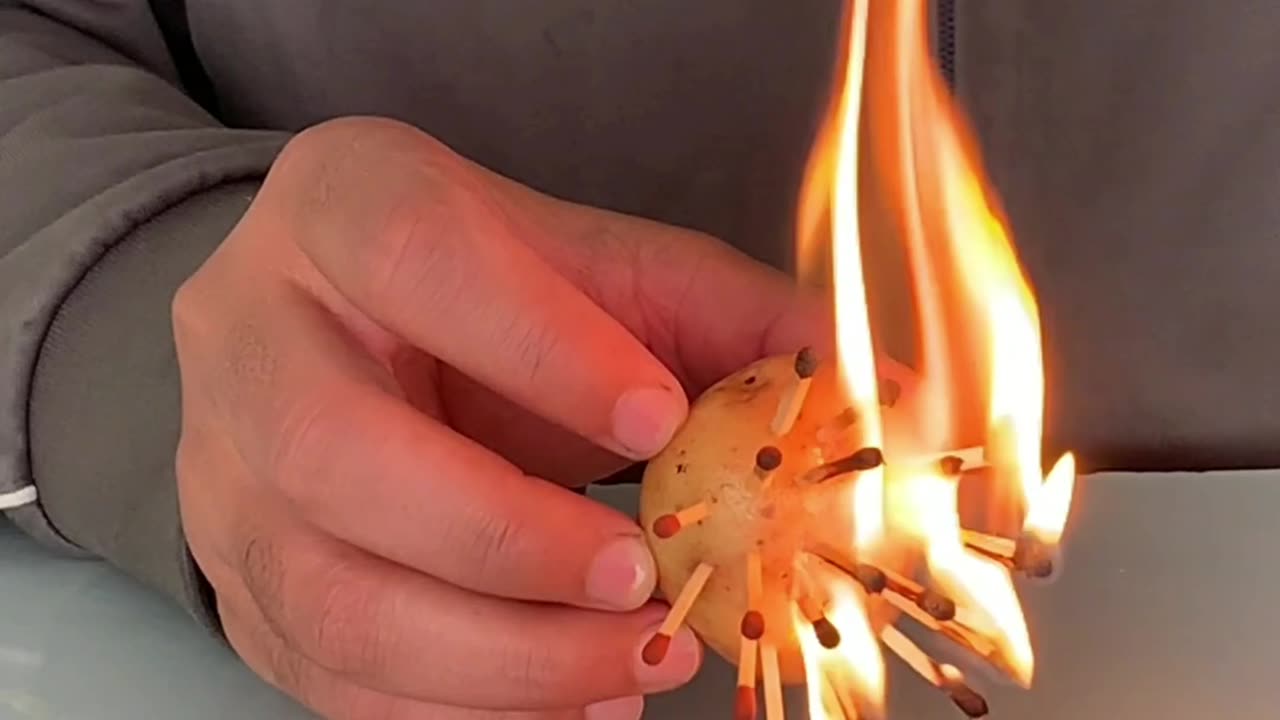 Experiment: Cooking Potatoes in a Fun and Unusual Way! 🥔🔥