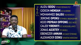 Official Black Stars squad announced! Full list of players, key names and surprises revealed.