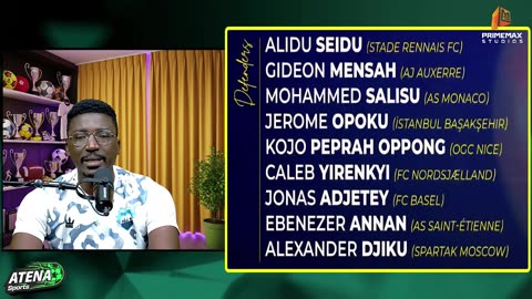 Official Black Stars squad announced! Full list of players, key names and surprises revealed.