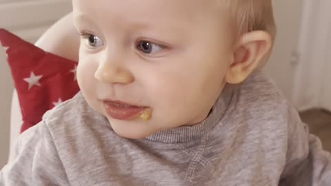 Dinner Time With Baby Kayla — She Likes It, Whatever It Is 🍽️😋