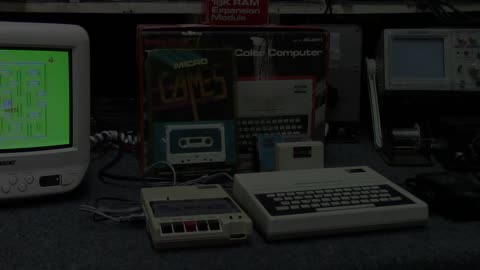 Tandy MC-10 - quick look/demo #Septandy