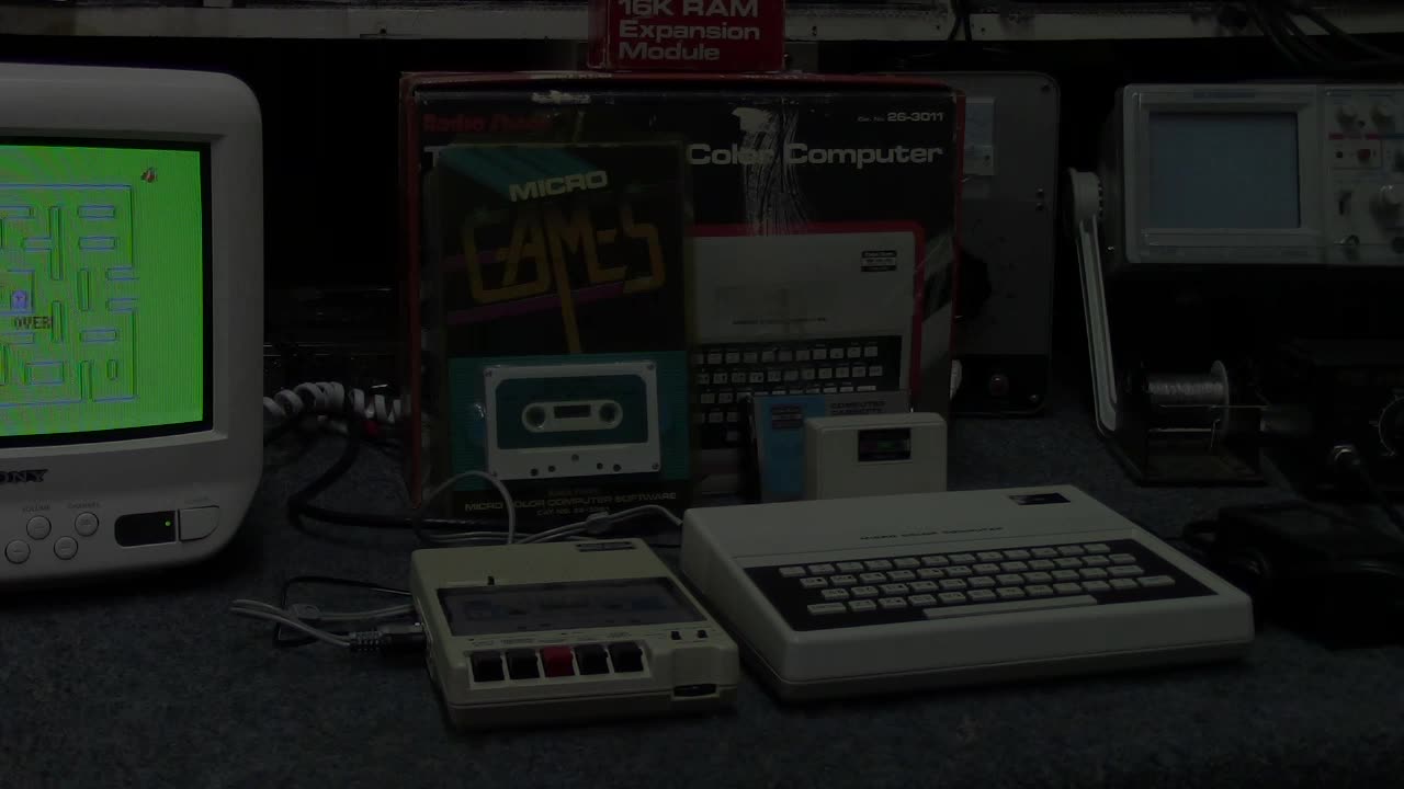 Tandy MC-10 - quick look/demo #Septandy