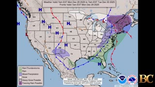 National Weather Forecast (December 29, 2025)