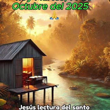 🙏✨Evangelio de hoy Martes, 14 de Octubre del 2025✨🙏