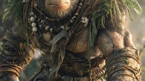 The video is made with AI, it may be artificial