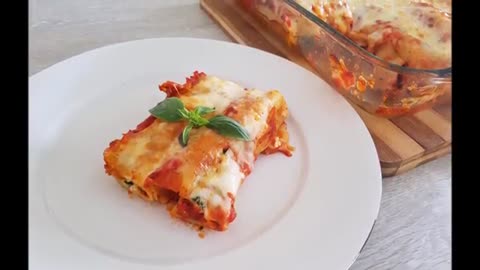 How to Make Spinach and Ricotta Cannelloni