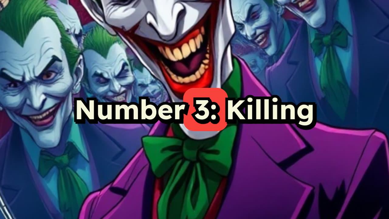 The Joker's Most Evil Acts