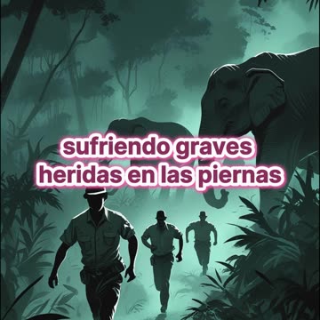 Ataque de elefantes en Malasia deja una víctima fatal.