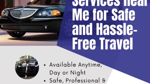 Car Services Near Me for Safe and Hassle-Free Travel