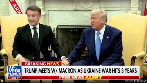 Tổng thống Trump đáp trả phát biểu bằng tiếng Pháp của Macron😂🤣😂🤣😂😁