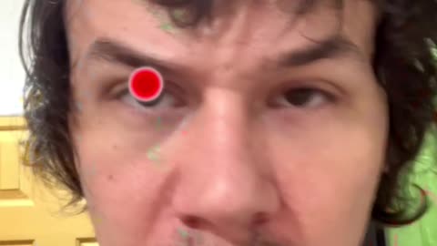 red on the left art notes