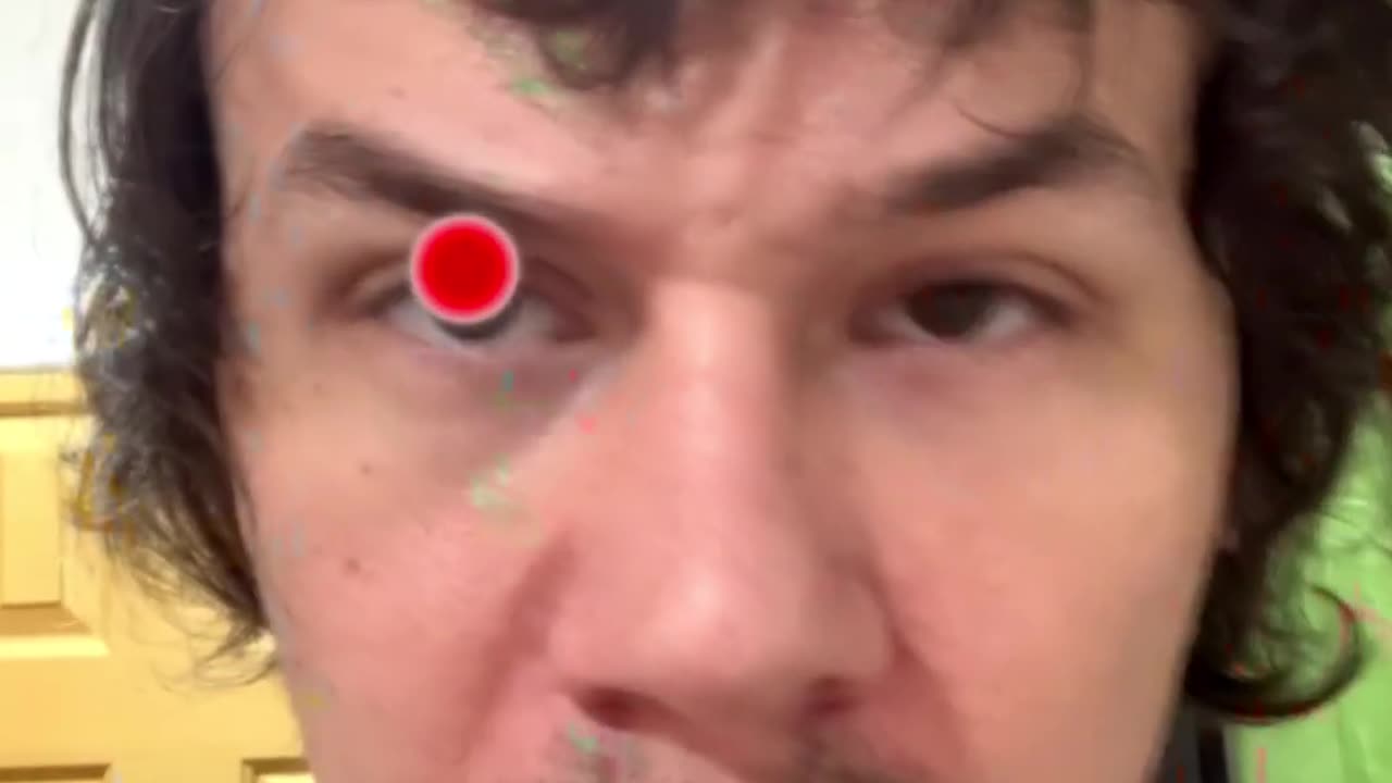 red on the left art notes