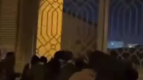 Time to go Ayatollah! Iranian protestors broke gates to palace