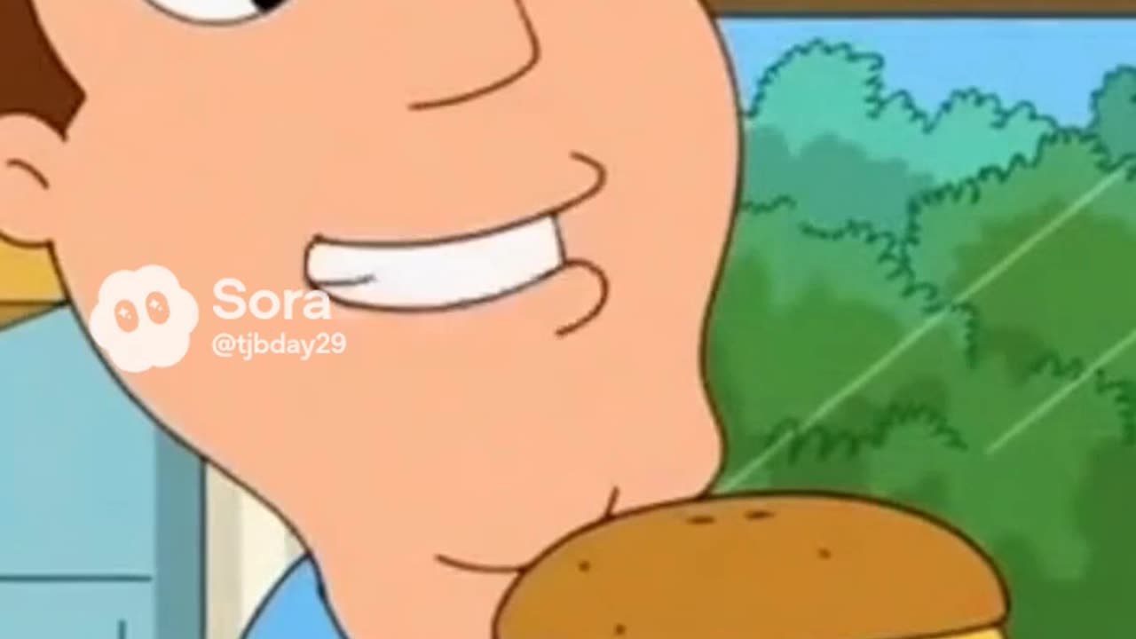 Dog breaks through window and steals hamburger