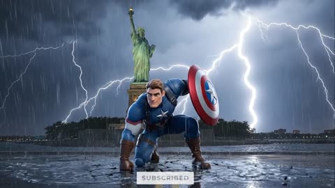 Captain America Saves the Day! | 5-Second Action Scenes | Pixar 3D Animation