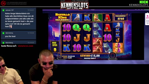 🔥KenneK izz live!😍 10K mit bentschämeyn!?🤘 was issn!?🎰 18+