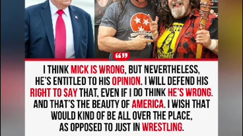Sorry mick is your president like it or not 1/1/26