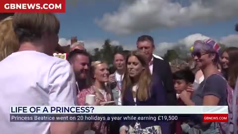 I think [Princess Beatrice] is all over this Epstein situation, I'm afraid to say