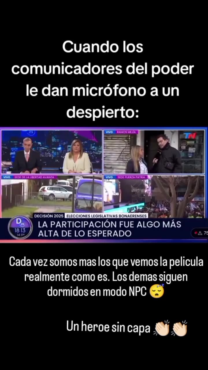 Despierto en TV - Le dieron el microfo a un Despierto