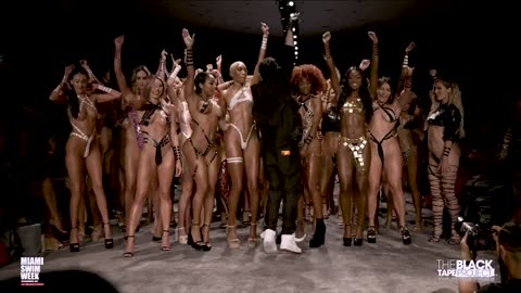"Black Tape Swim Spring/Summer 2024 | Miami Swim Week Art Hearts Fashion"