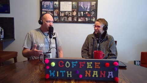 #164 Coffee with Nana. Trump came to drink diet Coke and kick ass. and he's out of diet Coke!