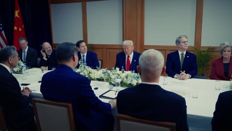 President Donald J. Trump Meets With President Xi