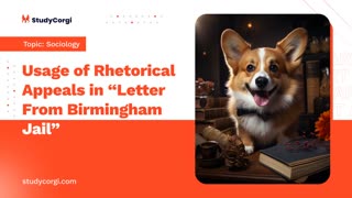 Usage of Rhetorical Appeals in “Letter From Birmingham Jail” - Essay Example