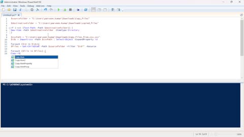 Copy Files Based on IDs from CSV Using PowerShell