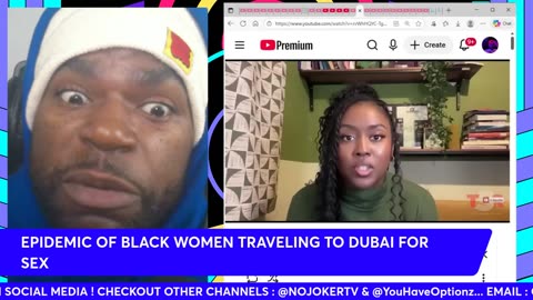 EPIDEMIC of BLACK WOMEN Traveling to DUBAI to exchange SEX for MONEY & DOODOO