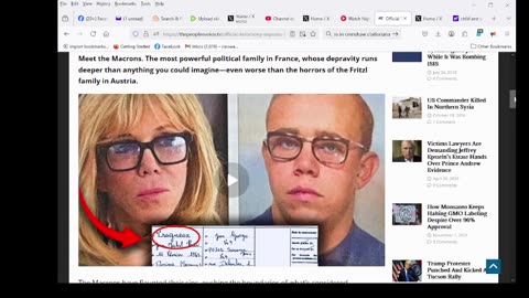 Official Testimony Exposes ‘Transgender’ Brigitte as Emmanuel Macron’s Biological Father