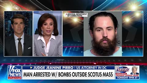 🚨 U.S. Attorney Judge Jeanine Pirro says a “MAN” had 200 “EXPLOSIVE DEVICES READY TO DETONATE”