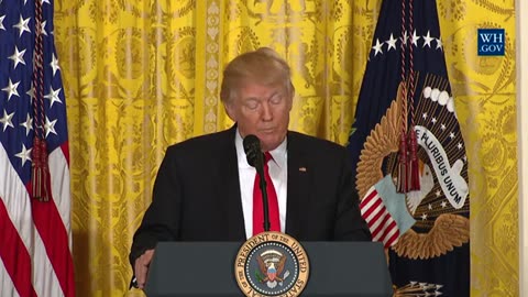 President Trump Holds a Press Conference