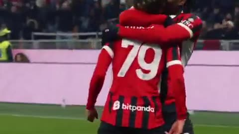 Joao Felix finds the net in style on his AC Milan debut