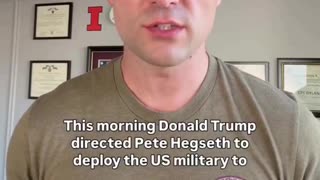 IL Dem Candidate calls for US Seevice members to disregard lawful orders