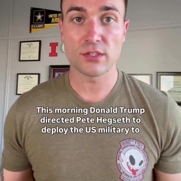 IL Dem Candidate calls for US Seevice members to disregard lawful orders