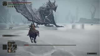 My Noob Face vs the Borealis the Freezing Fog 1st playthrough #EldenRing.