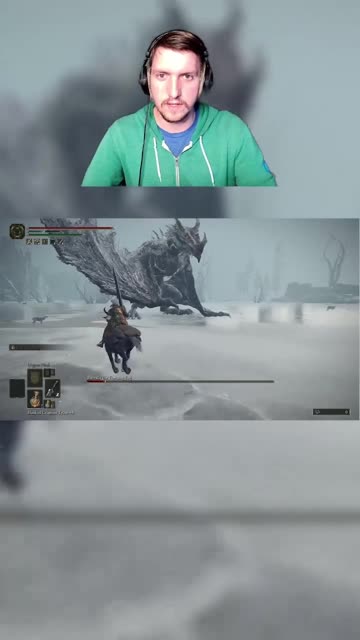 My Noob Face vs the Borealis the Freezing Fog 1st playthrough #EldenRing.