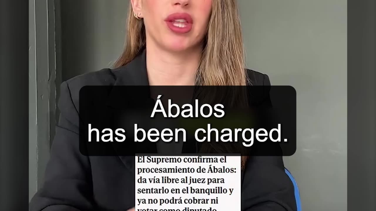 María Gámez "¿Podemos ilegalizar a un partido por corrupción en ESPAÑA?"