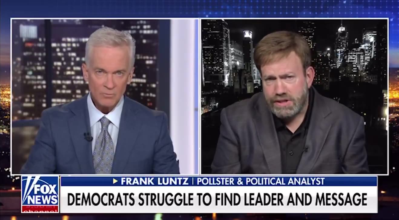 “Worst showing ever for Democrats” as pollster Frank Luntz tells Fox: 