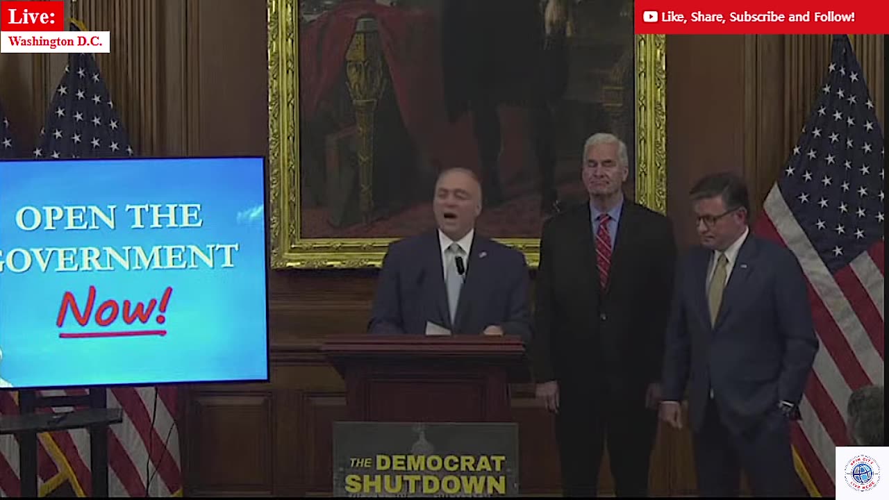 Johnson speaks on day 34 of shutdown