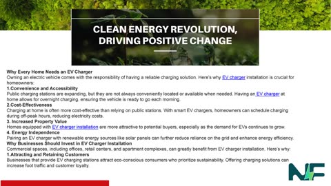 EV Charger Installation: Powering the Future of Sustainable Mobility — Neg Power