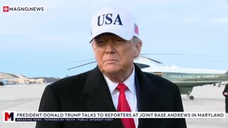 🇺🇸 Donald Trump arrives from Michigan at Joint Base Andrews aboard Air Force One [LIVE]