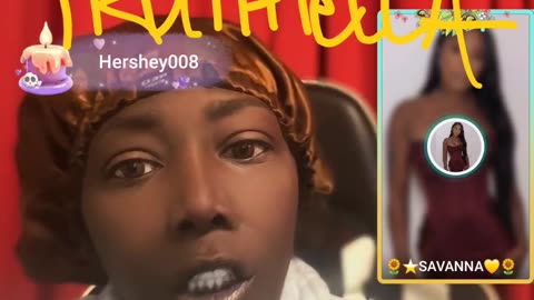 SAVANNA MARIA GARCIA JOINS SWEETS2HAVE LIVE TO ASK IS THE GREASE COOKING YET