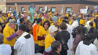 LIVE: Eucharist Procession to Broadview ICE Facility