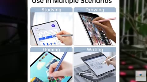 Stylus (5 Pcs), 2-in-1 Stylus Pen for Touch Screen, High Precision and Sensitivi