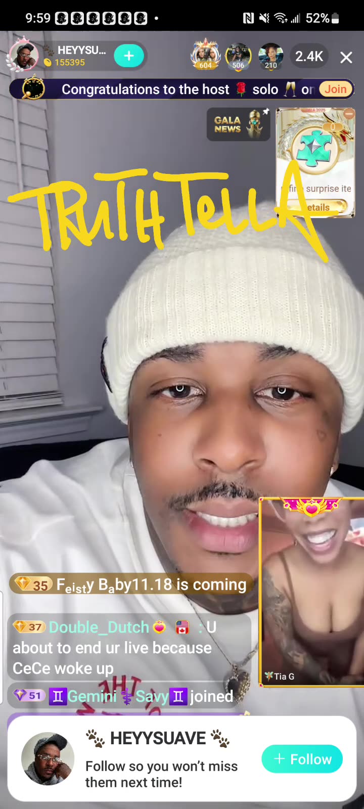 LYSOL LIONEL FRIDAY NIGHT LIVE THEN PYT LIVE FROM SIRBBB CRIB