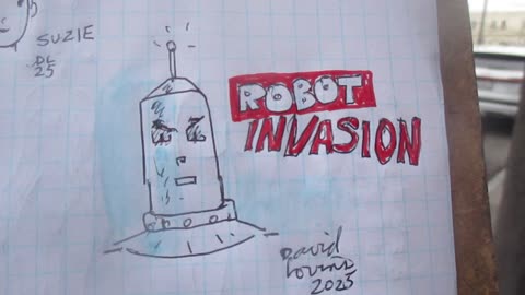 Merry Christmas 2025 and Robot Invasion. 12/14/2025.