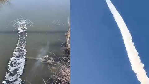 This is the Firmament. Rocket on water Proof !!!!!! SAME !!!!!