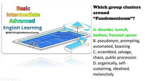 Advanced British English Quiz; Lesson 3; Part 1